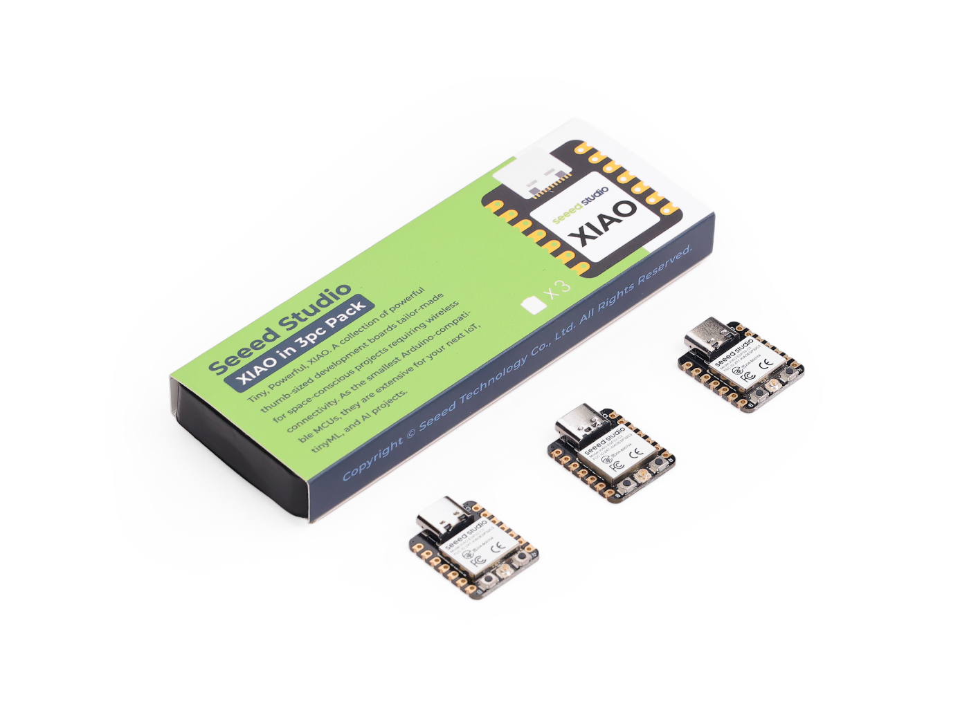 Espressif Esp32 - 3PCS Paket XIAO ESP32C3 Mini Geliştirme