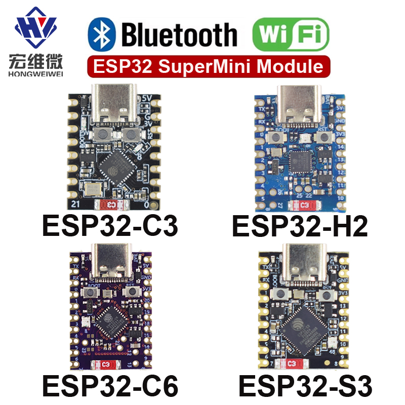 Esp32 H2 - Tek Çekirdekli SuperMini ESP32-S3 ESP32-C3 ESP32-H2