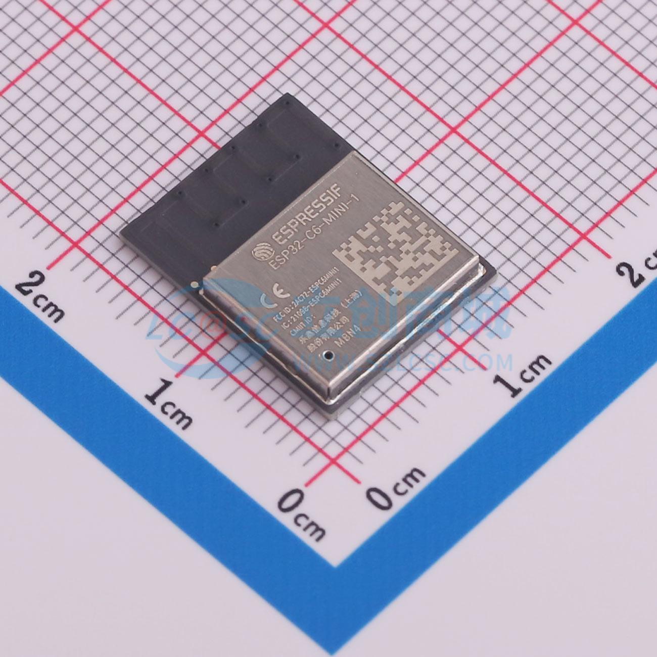 Esp32 C6 - 4 adet ESP32-C6-MINI-1-N4 SMD-53P ESP32-C6FH4 I2C