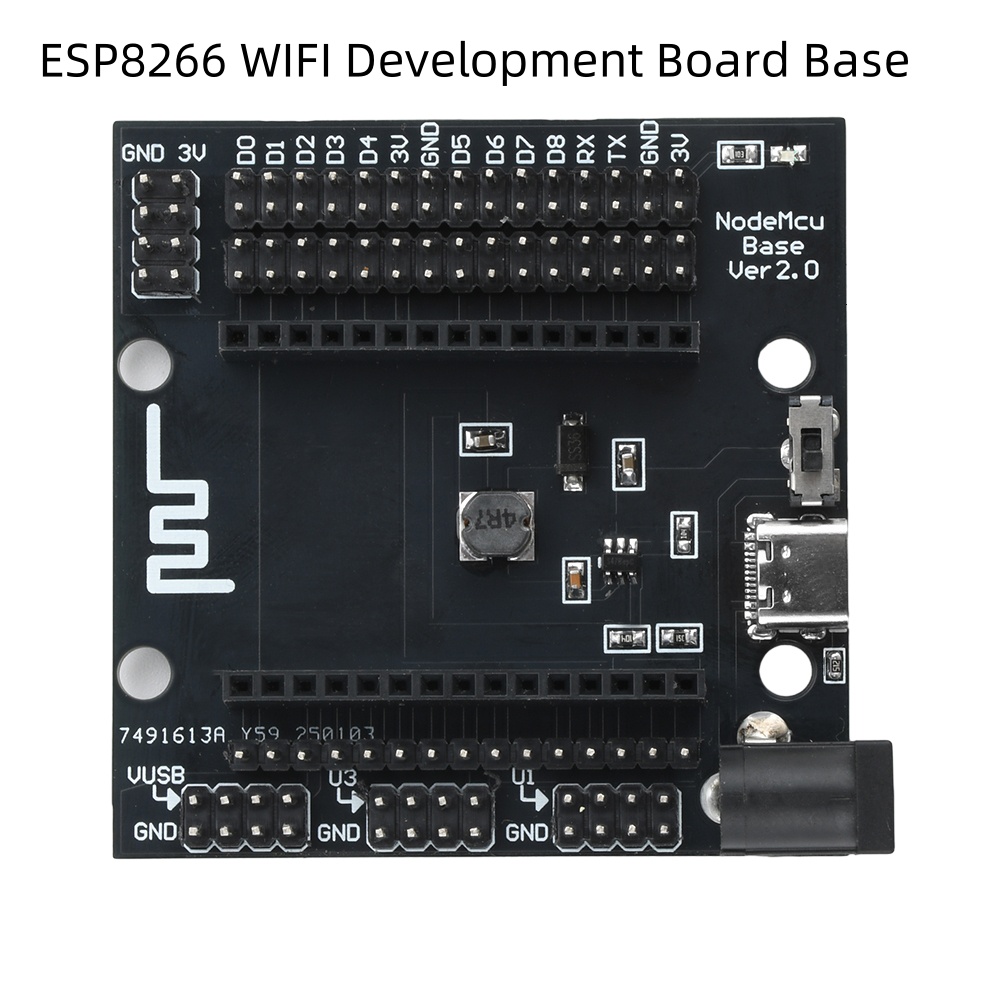 Esp8266 Nodemcu - NodeMcu Base ESP8266 Test DIY Kartı