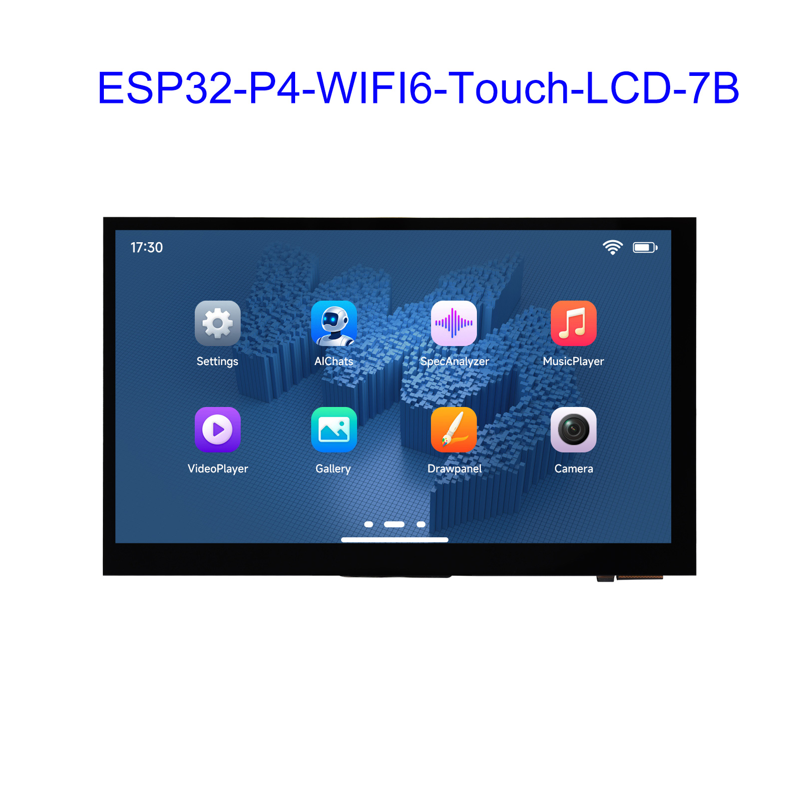 Esp32 C6 - ESP32-P4-WIFI6 7 inç 5 Noktalı Dokunmatik