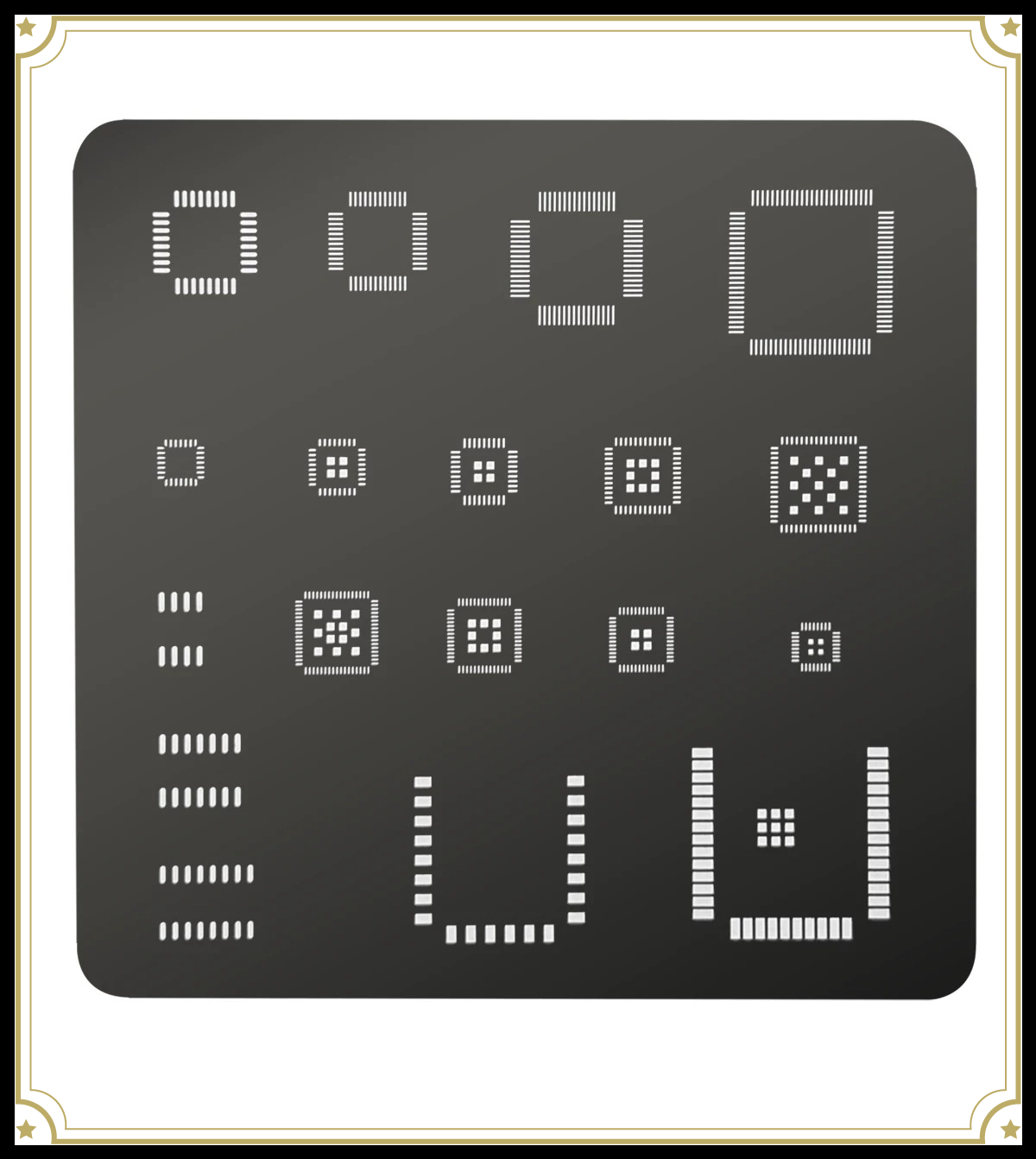 Esp32 - Evrensel IC Şablonu QFP QFN SOP