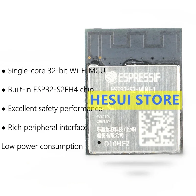 Esp32 S2 - Orijinal orijinal ESP32-S2-MINI-1(4MB) tek çekirdekli 32-bit