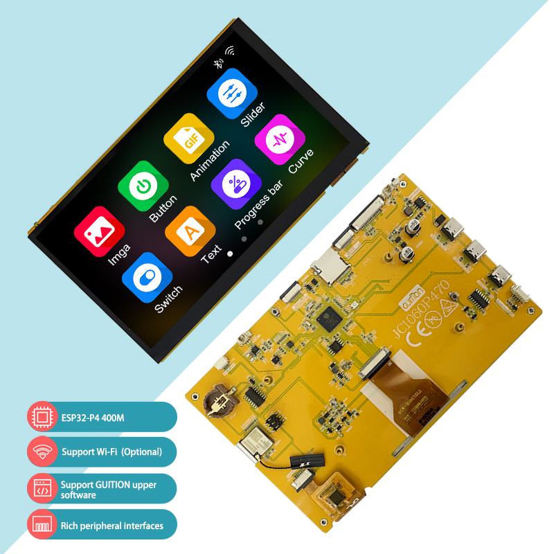 Esp32 P4 - ESP32 P4 7 inç LCD Geliştirme