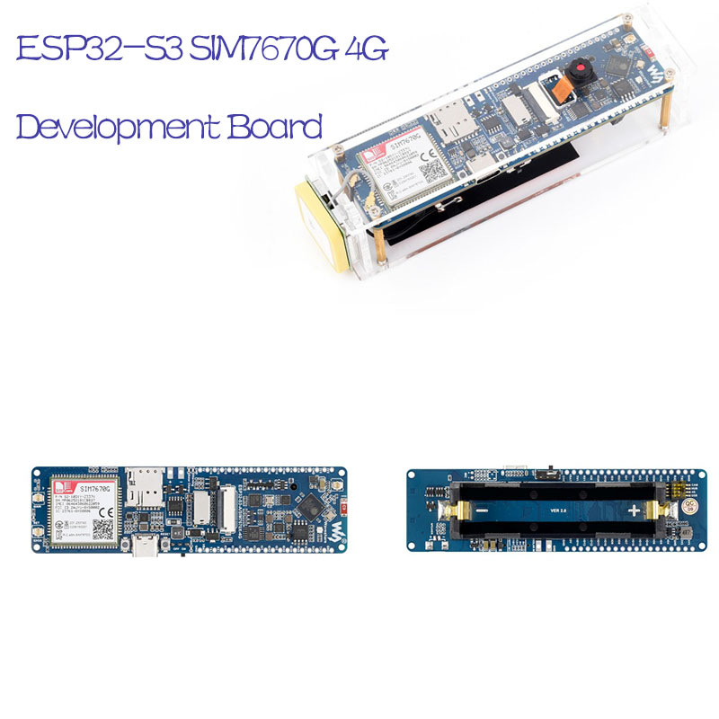 Esp32 Wifi Bluetooth Module - ESP32-S3 SIM7670G 4G Geliştirme Kartı LTE