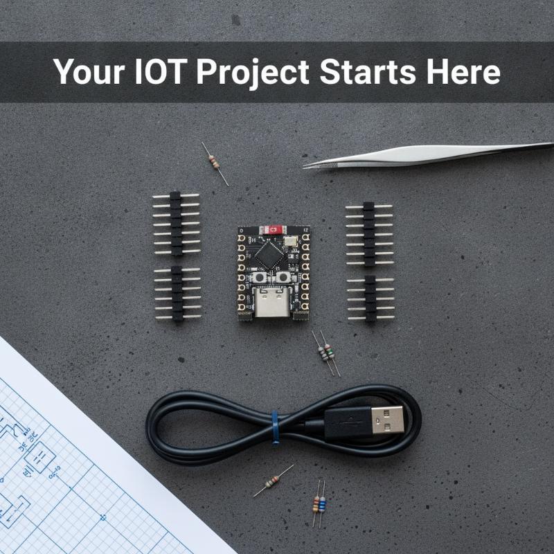 Esp32 C3 - ESP32 C3 Geliştirme Kartı Stabil WiFi