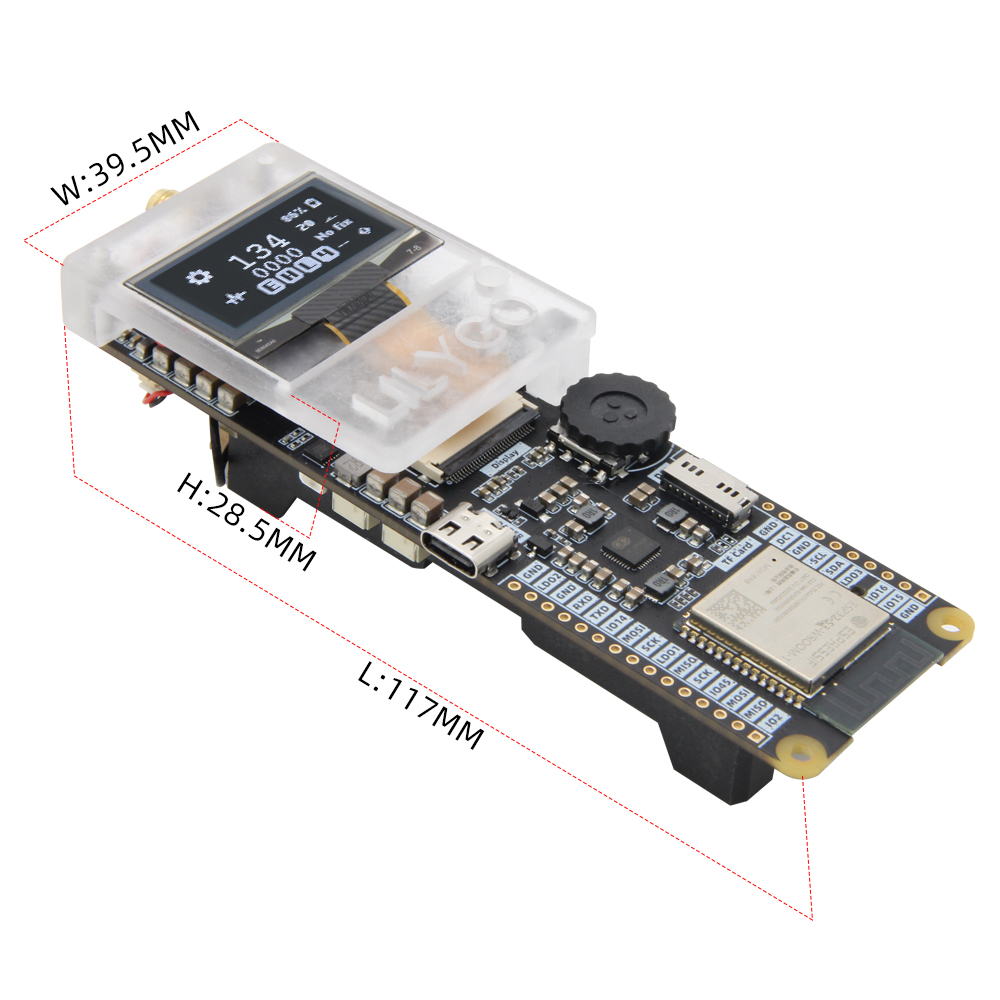 Esp32 S3 - T-TWR Plus OpenEdition ESP32-S3 Entegre Geliştirme