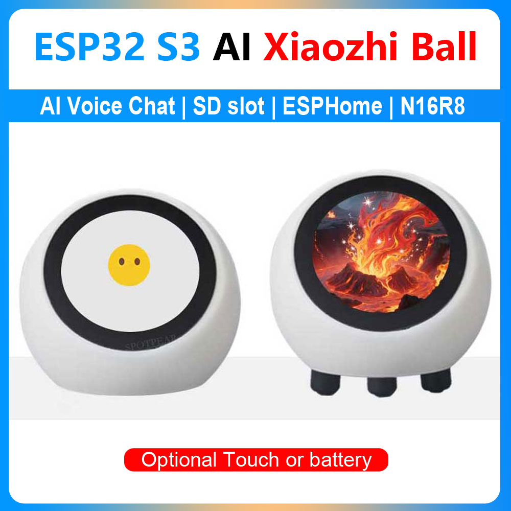 Espressif Esp32 - ESP32 S3 1.28 inç N16R8 Geliştirme