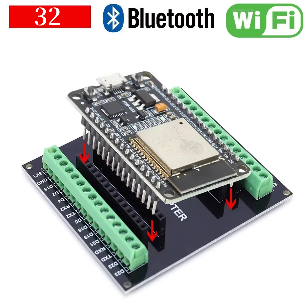 Esp32 Wifi Bluetooth Module - 32S Genişletme Kartı CP2102 NodeMCU-32S Lua