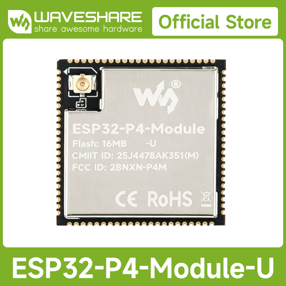 Esp32 C6 - Waveshare ESP32-P4-Modül Çekirdek Kartı, ESP32-P4 ve