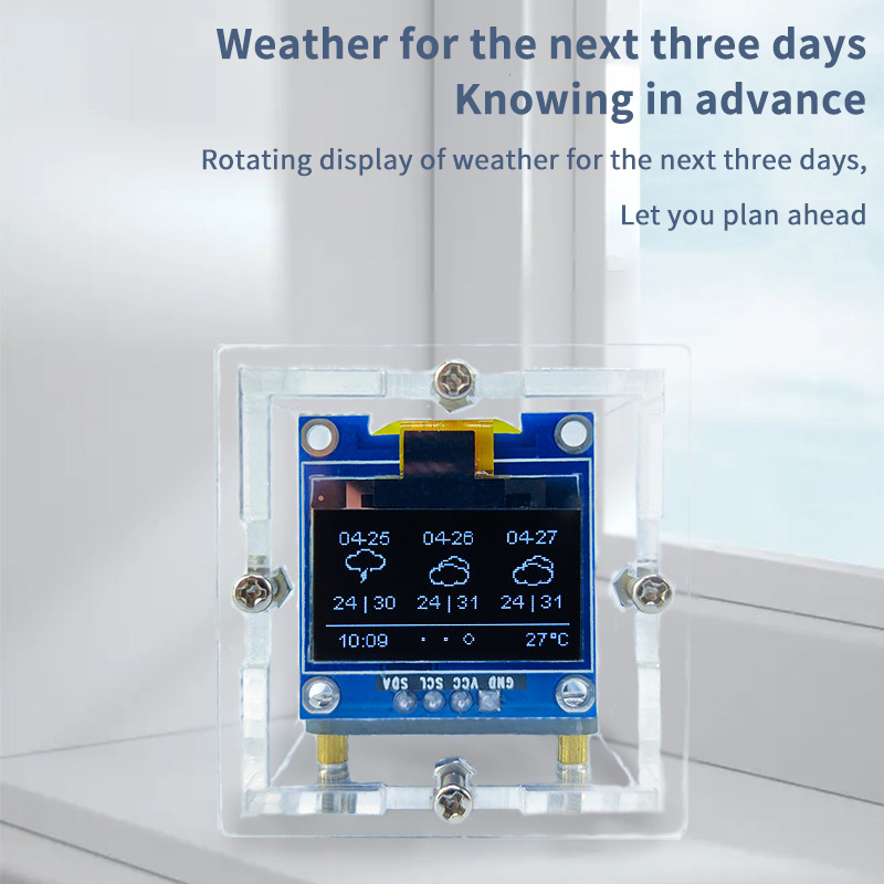 ESP8266 Mini Hava Durumu Saati - Esp8266 incelemesi ve fiyatı