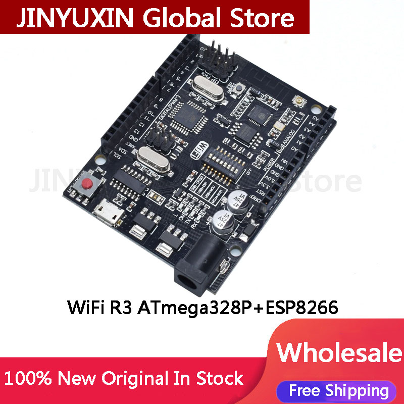 1 adet UNO R3 + WiFi atmegaard - Esp8266 Nodemcu incelemesi ve fiyatı