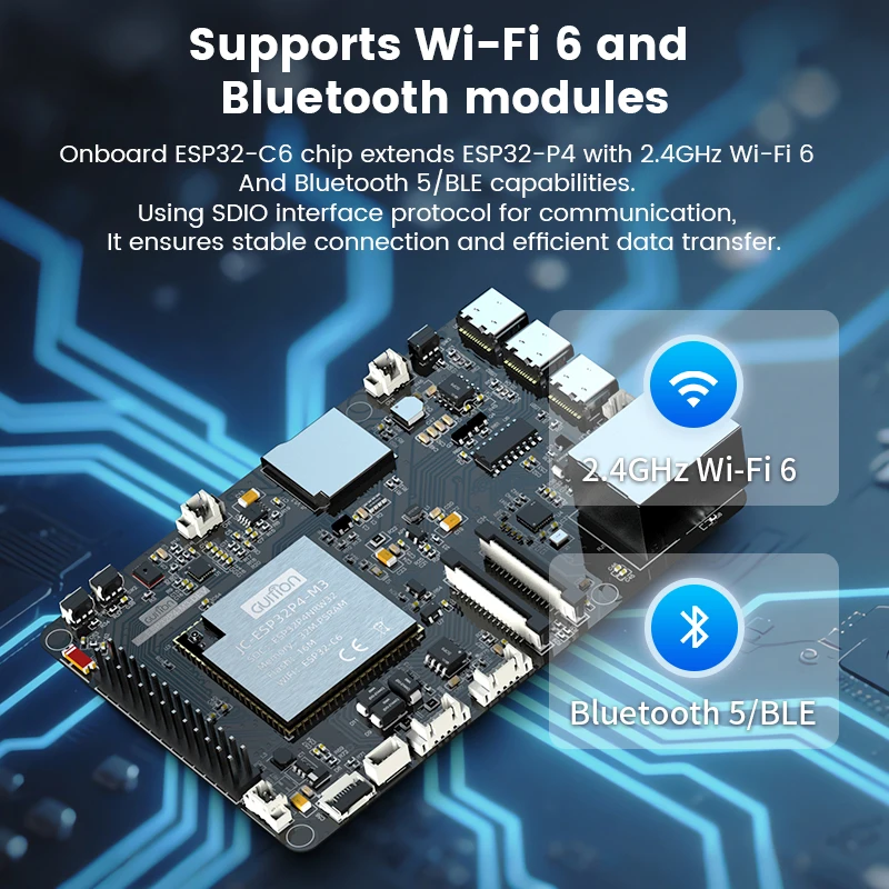 JC-ESP32P4-M3-DEV Geliştirme K - Esp32 C6 incelemesi ve fiyatı