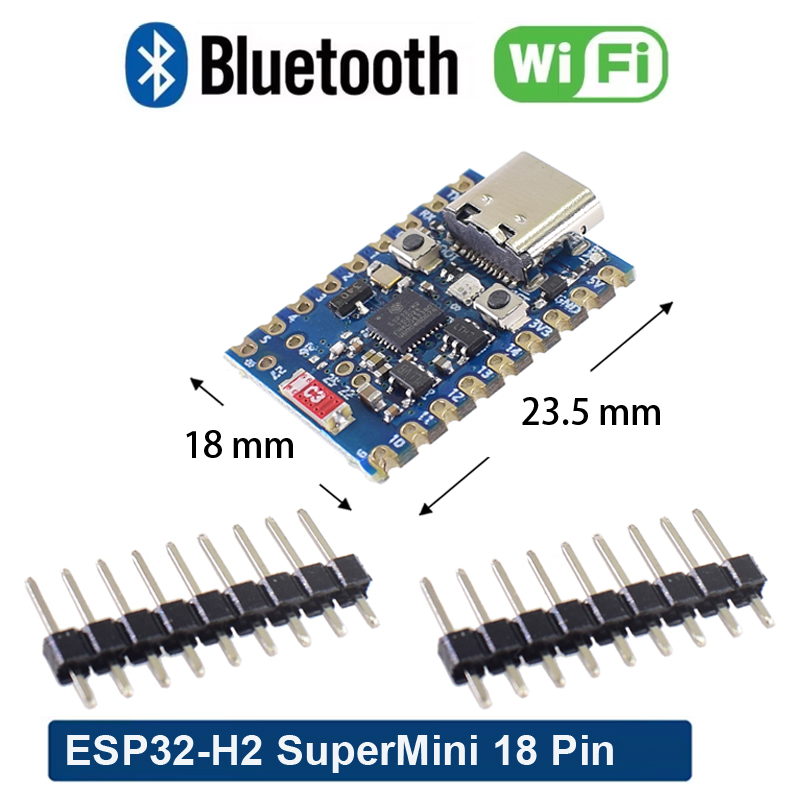 Tek Çekirdekli SuperMini ESP32 - Esp32 H2 incelemesi ve fiyatı