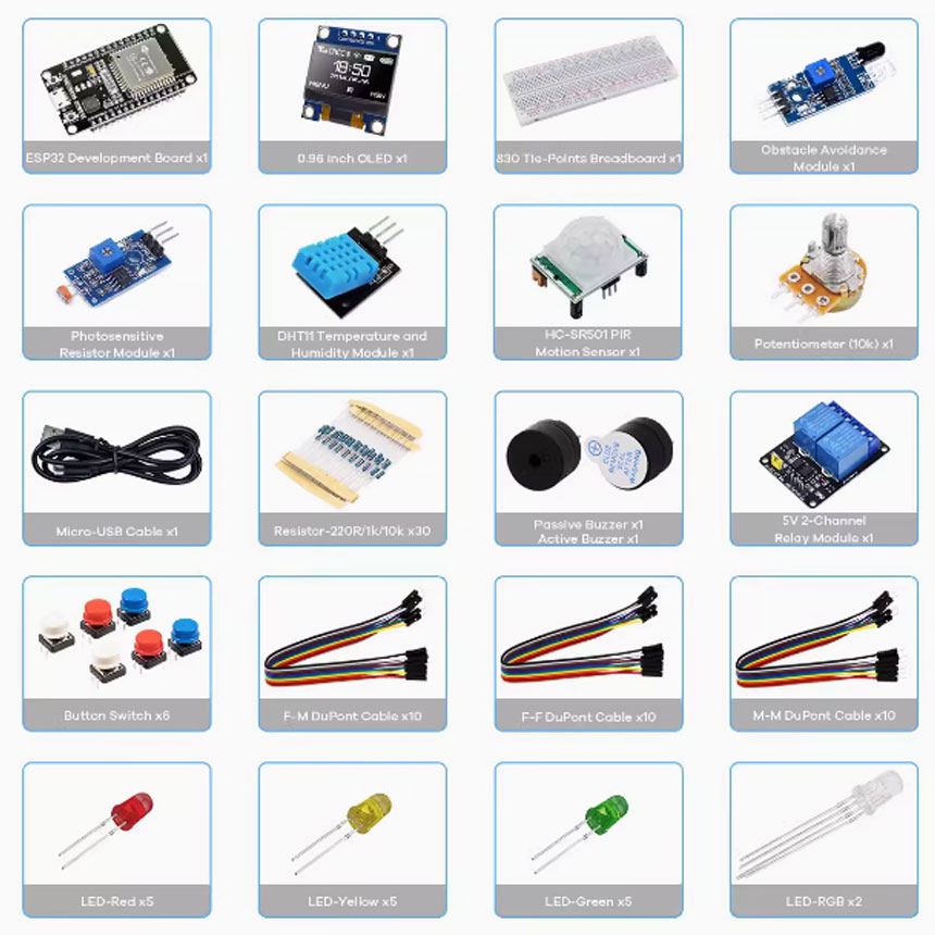 Projeler için Creator Kit, esp - Esp32 Devkit incelemesi ve fiyatı