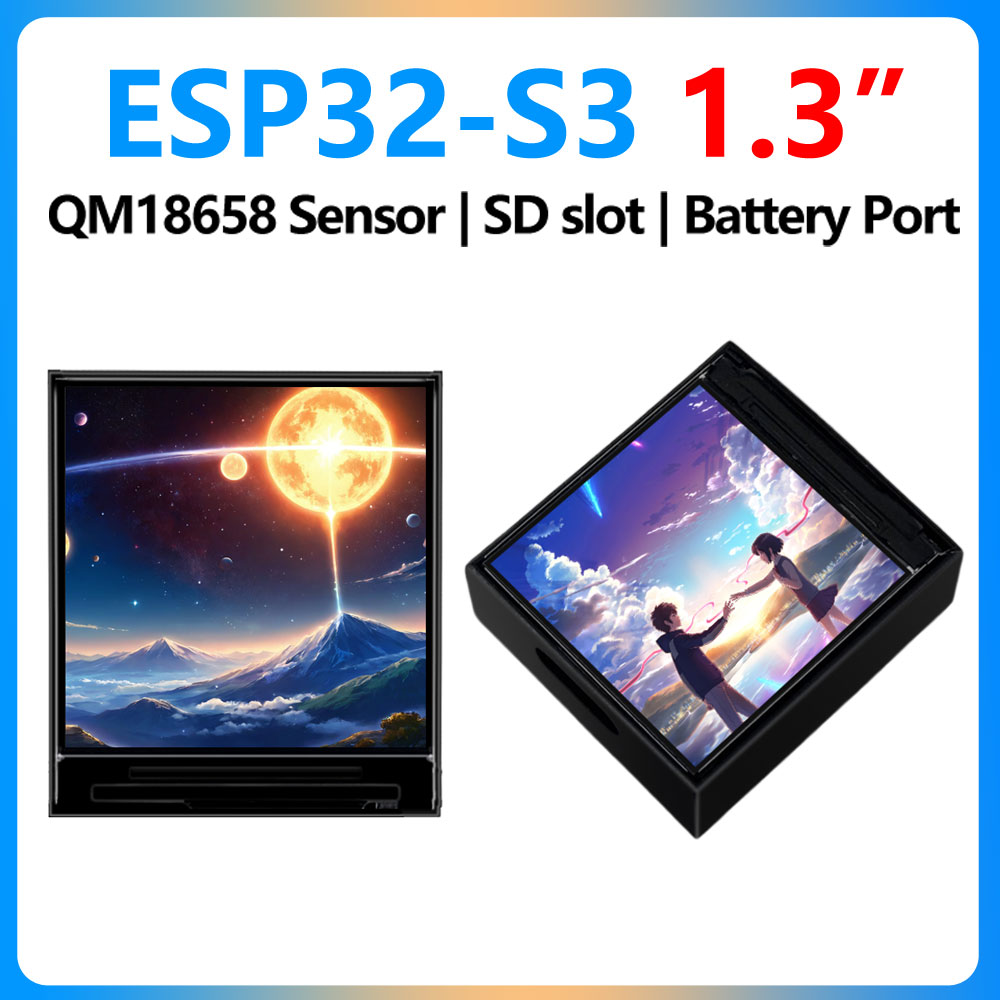 Waveshare ESP32-S3 1.3 inç LCD - Espressif Esp32 incelemesi ve fiyatı