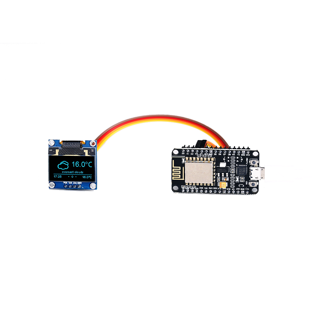 ESP8266 hava istasyonu DIY kit - Esp8266 Nodemcu incelemesi ve fiyatı