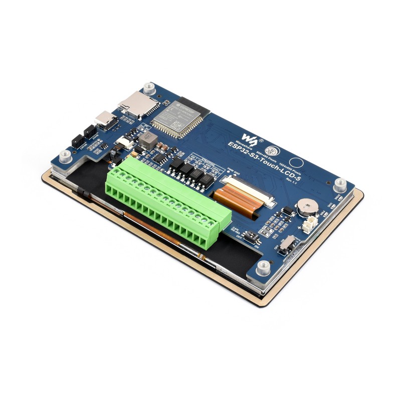 Waveshare ESP32-S3-Touch-LCD-5 - Esp32 S3 incelemesi ve fiyatı