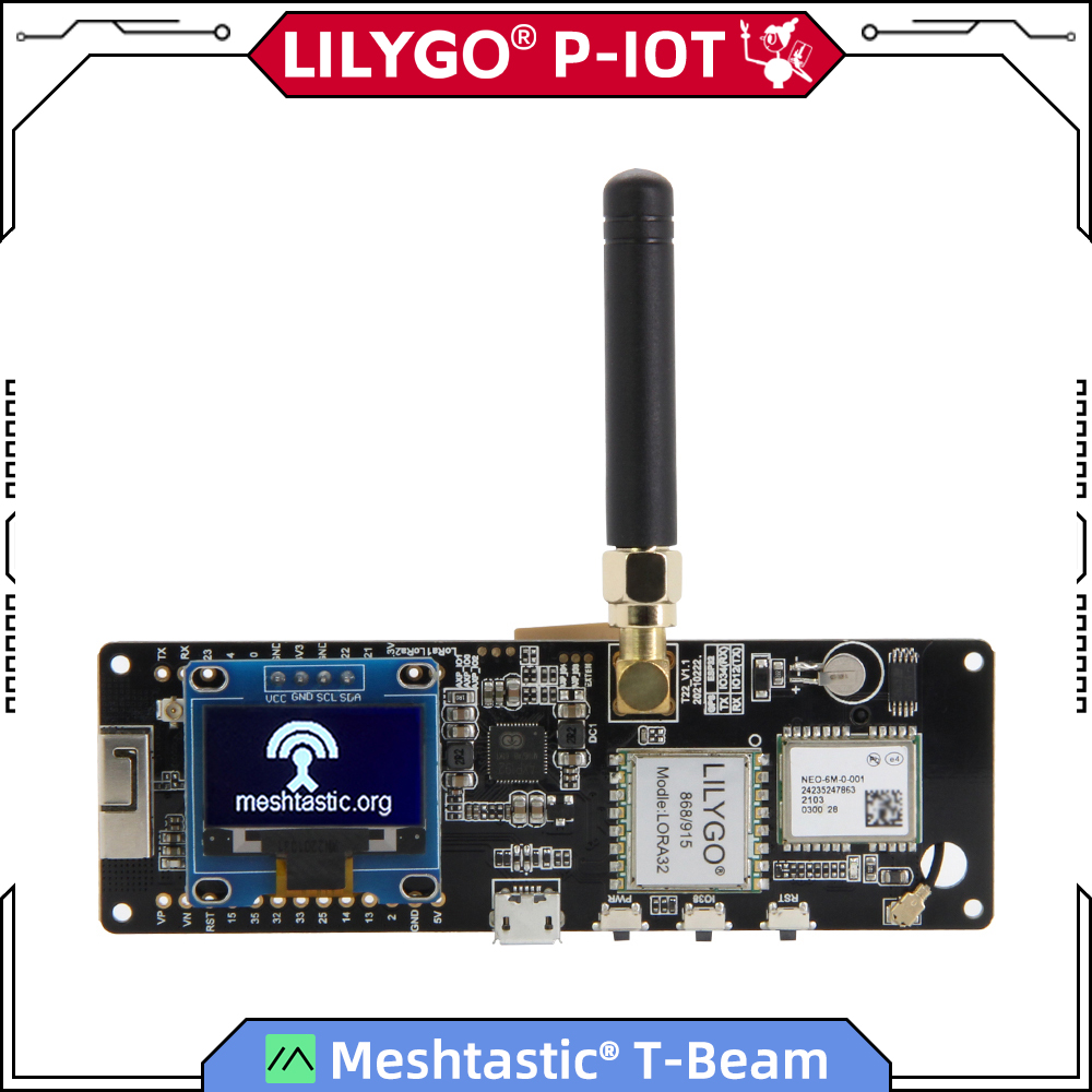 LILYGO® TTGO Meshtastic T-Beam - Espressif Esp32 incelemesi ve fiyatı