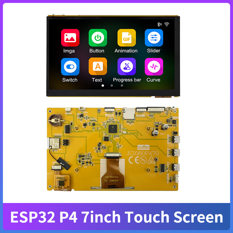 ESP32 P4 7 inç LCD Geliştirme  - Esp32 P4 incelemesi ve fiyatı