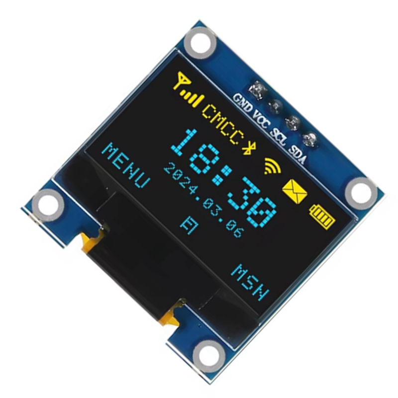0.96 İnç OLED Ekran Modülü I2C - Esp8266 incelemesi ve fiyatı