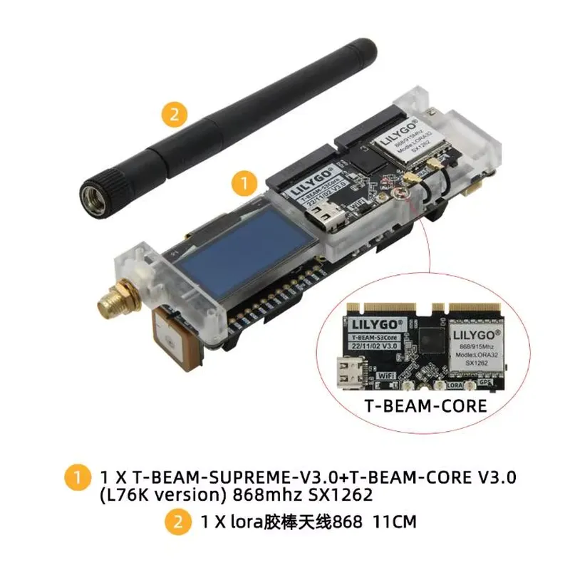 LILYGO T-Beam ESP32-S3 SX1262  - Esp32 S3 incelemesi ve fiyatı