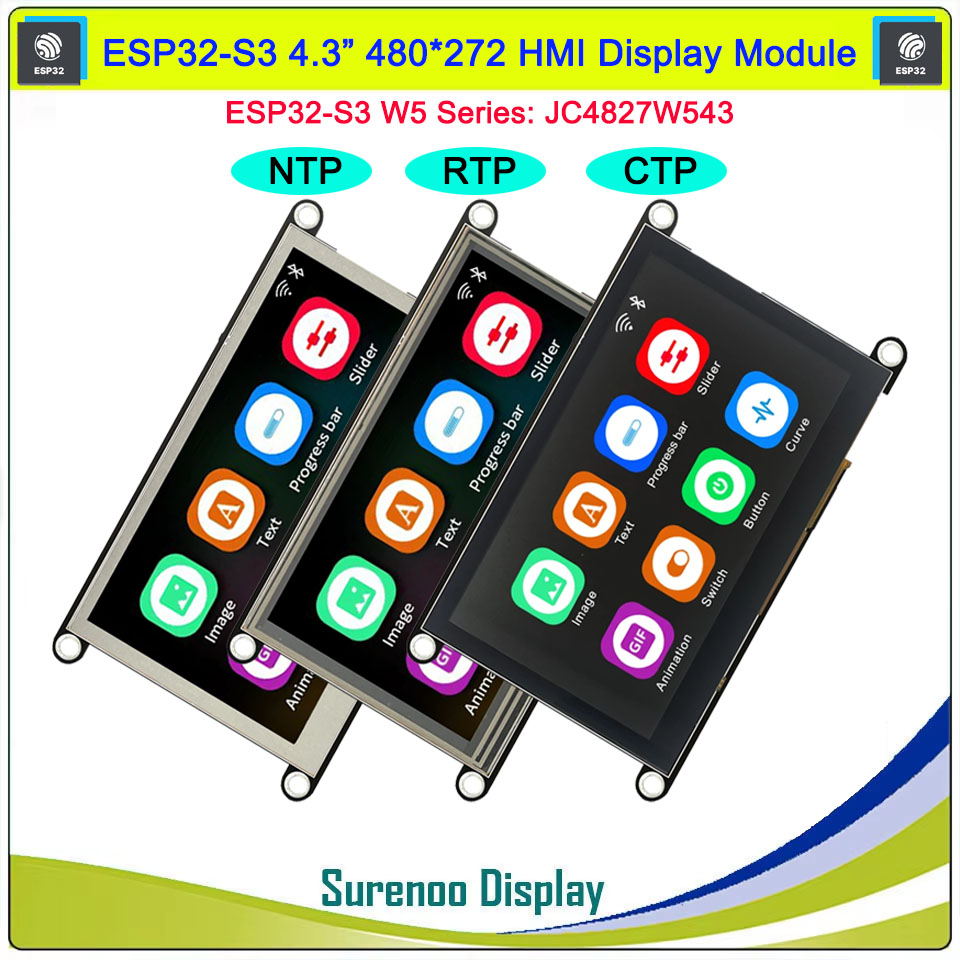 Guition HMI W5 ESP32-S3-N4R8 J - Esp32 P4 incelemesi ve fiyatı