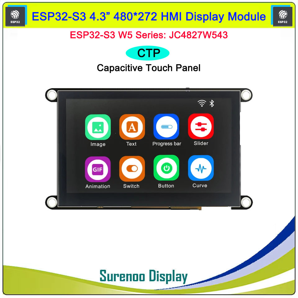 Guition HMI W5 ESP32-S3-N4R8 J - Esp32 P4 incelemesi ve fiyatı
