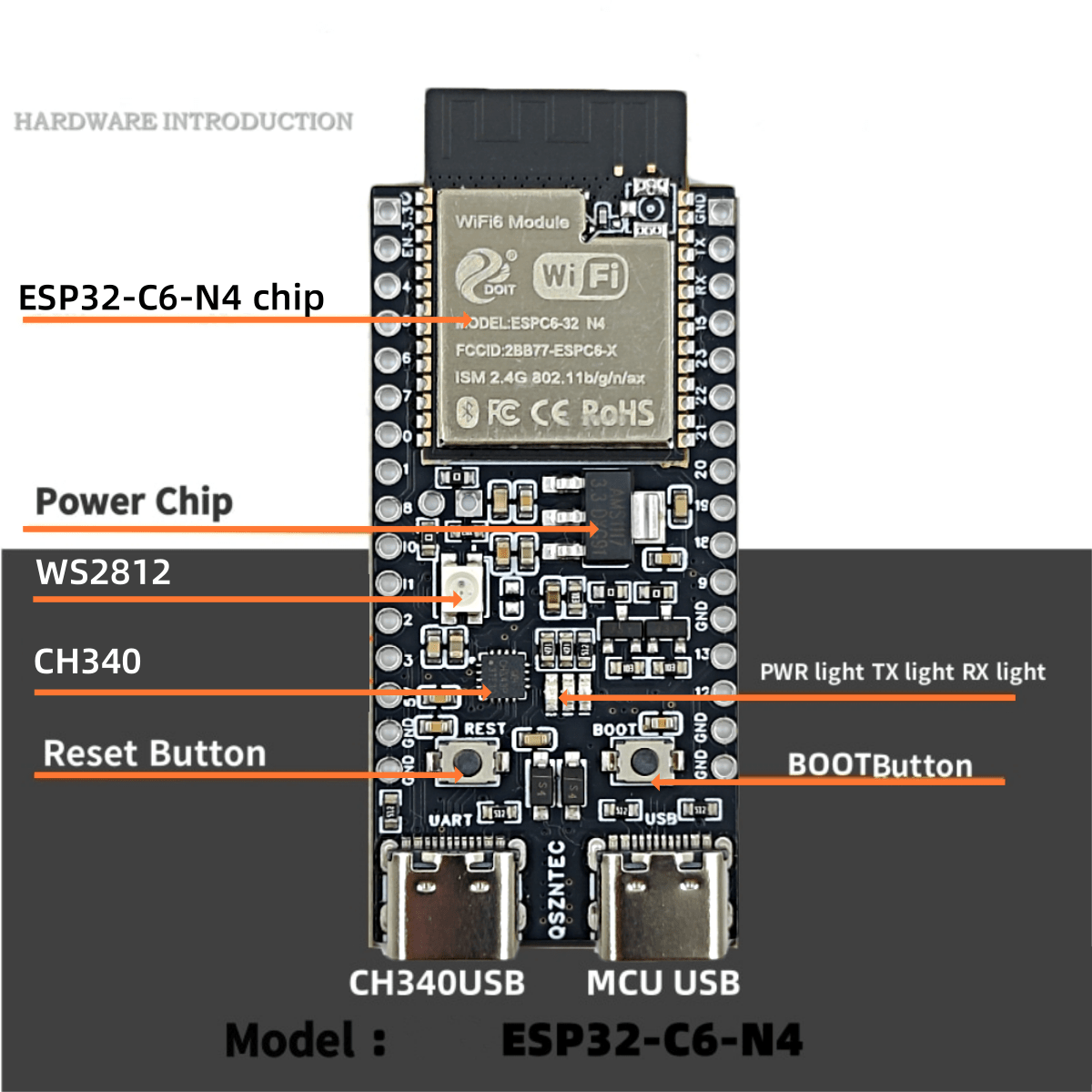 ESP32-C6-DevKitC-1 ESP32-C6 Çe - Esp32 S2 incelemesi ve fiyatı