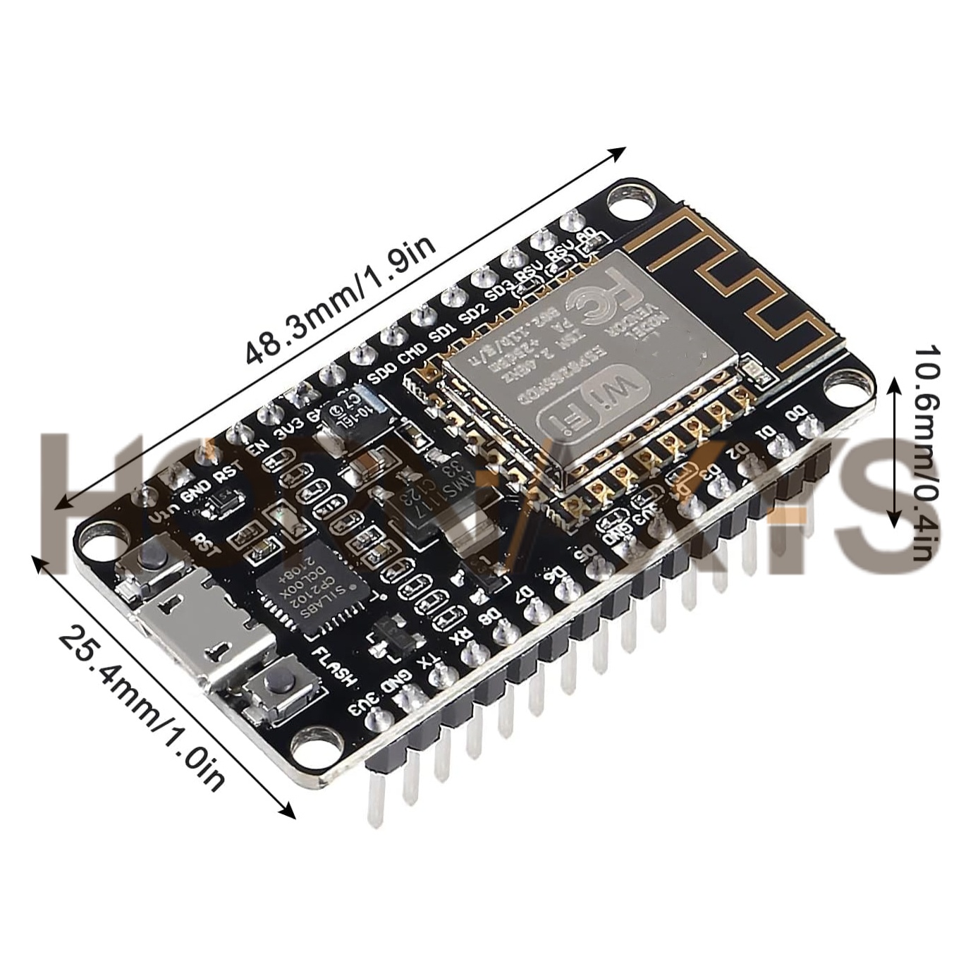 1-10 adet/kablosuz modül CP210 - Esp8266 Nodemcu incelemesi ve fiyatı