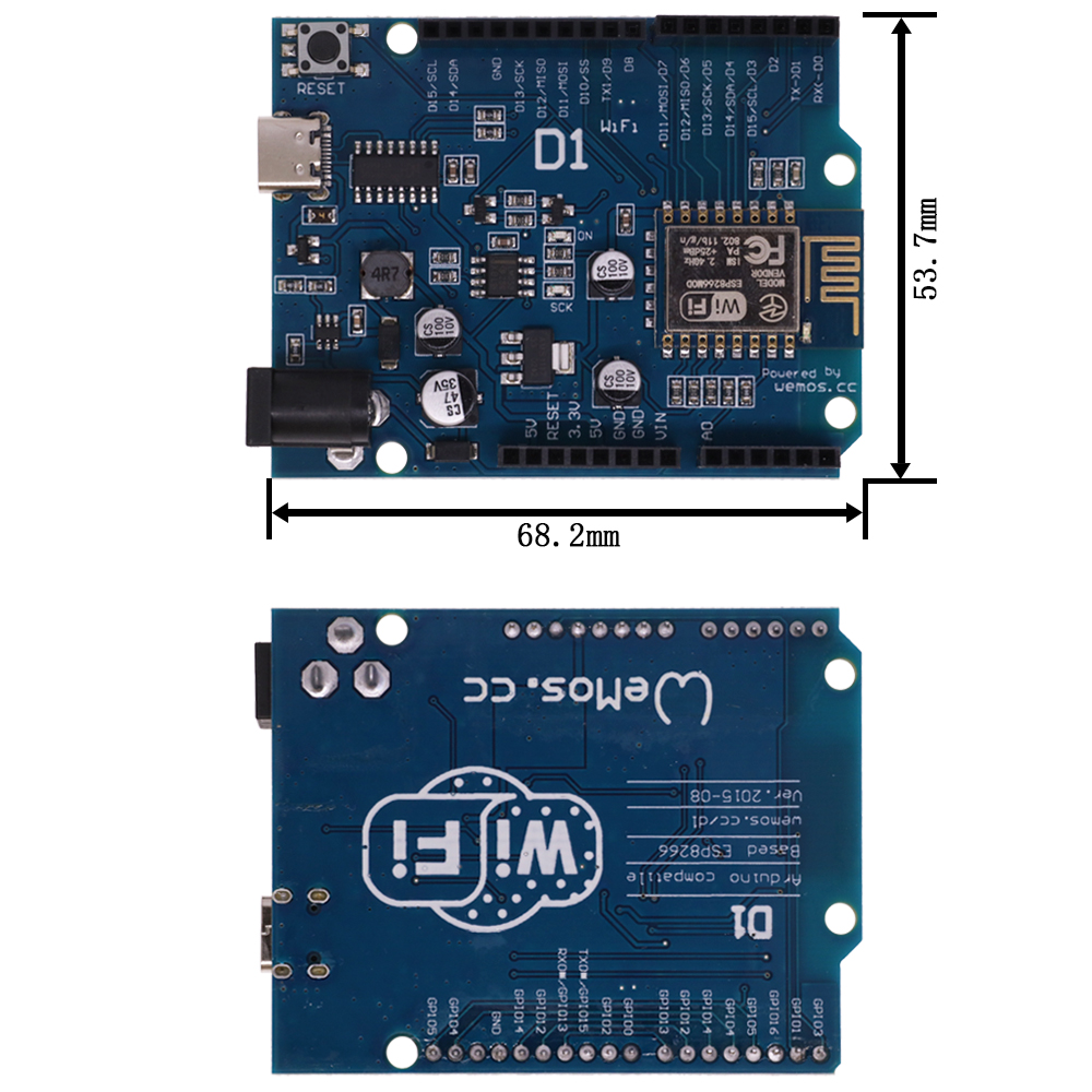 ESP-12E WeMos D1 R2 UNO R3 CH3 - Esp8266 Nodemcu incelemesi ve fiyatı
