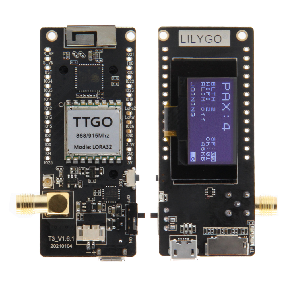 TTGO T3 LoRa32 V1.6.1 ESP32 Lo - Esp32 incelemesi ve fiyatı