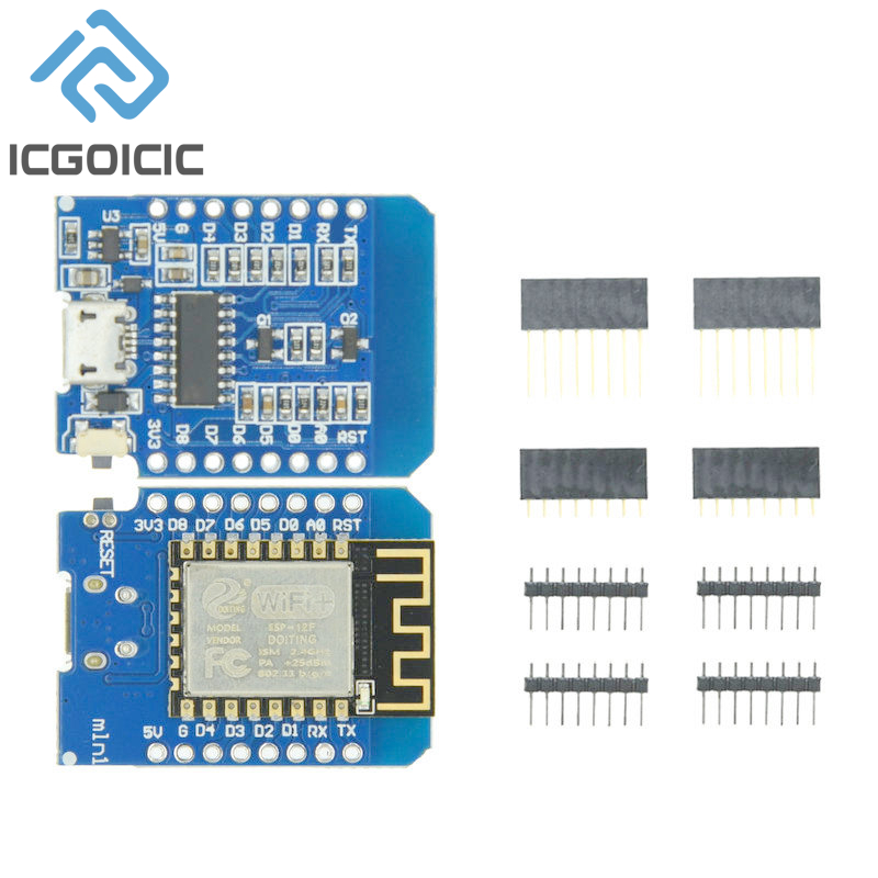 D1 mini-mini NodeMcu 4M bayt L - Esp8266 Nodemcu incelemesi ve fiyatı