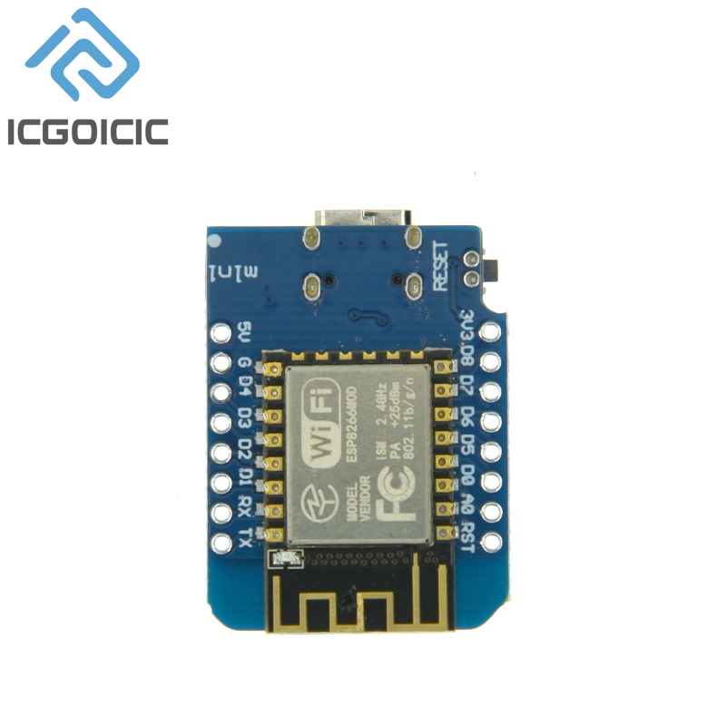 D1 mini-mini NodeMcu 4M bayt L - Esp8266 Nodemcu incelemesi ve fiyatı