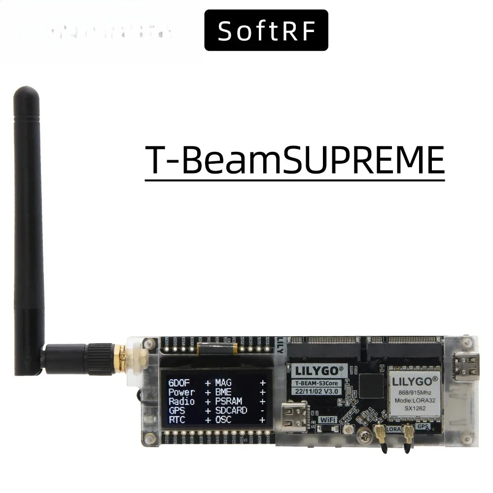 LILYGO SoftRF T-BeamSUPREME ES - Esp32 S3 incelemesi ve fiyatı