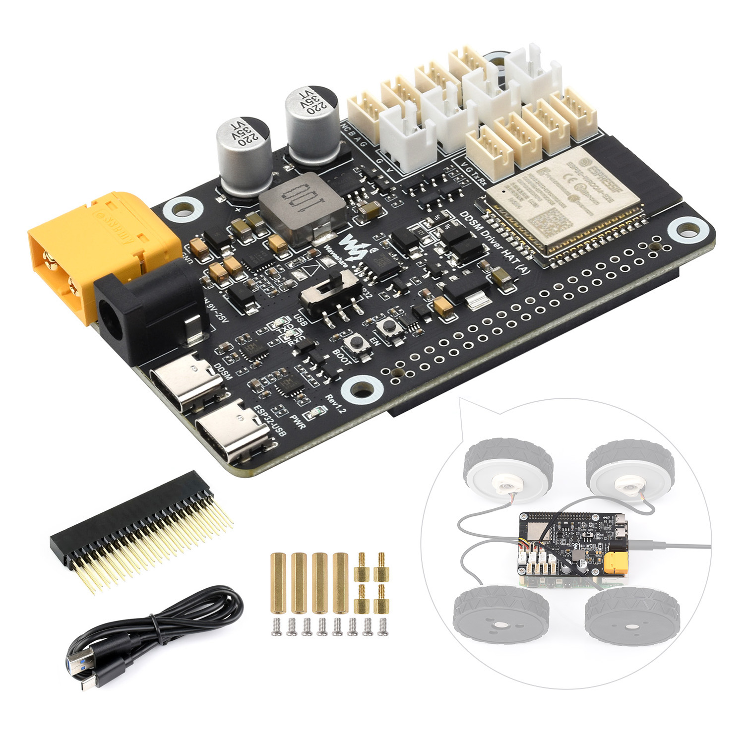 Waveshare Doğrudan Tahrikli Se - Esp32 Uart Module incelemesi ve fiyatı